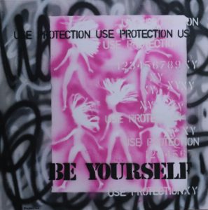 BARBIEMETRIE. Série FIGHT: "BE YOURSELF USE PROTECTION".