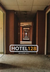 LIVRE D'ART: HOTEL 128. EDITION LIMITEE 1280 EXEMPLAIRES. STREET ART CITY. 2017.