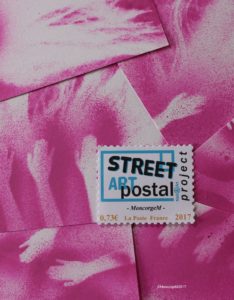 MAIL ART STREET ART POSTAL 2017 OCT BARBIEMETIE FOR BERNART