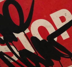 Dont stop me now. Dab street sur seriegraphie industrielle 2018©Moncorgem2018