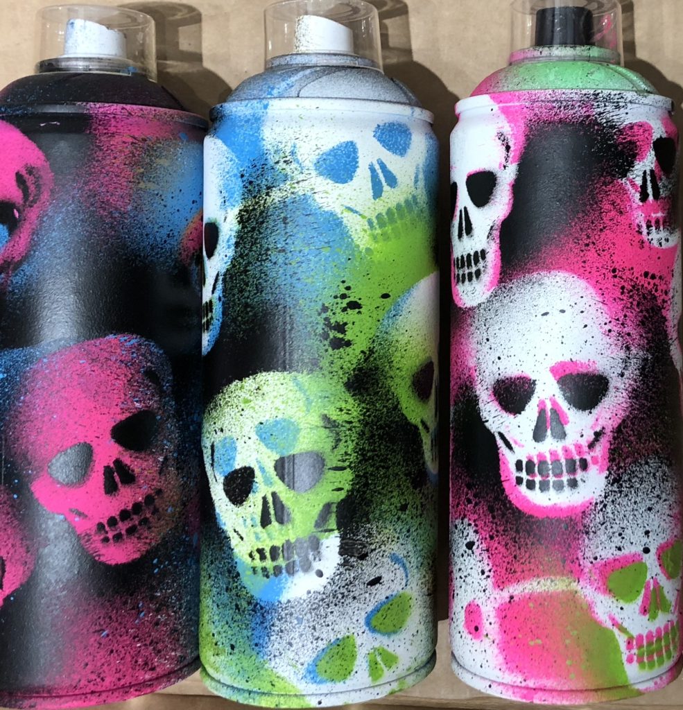 Spray can SKULL ©moncorgem©2018