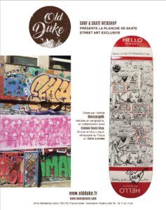 STUART MAGAZINE PARUTION 4 JANVIER 2020 Avec un collage "Barbiemetrie" Raelisé à Marseille pendant le festival street art cours au Jue Deck "Hello My Blaze is" ©Moncorgem19/