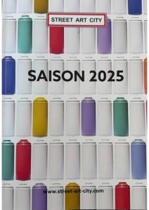 1ère de couverture livre saison 25 street art City