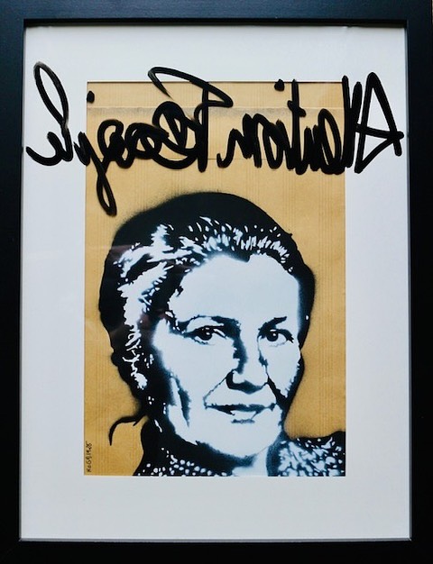 « Attention fragile » Bibliothèque Aimé Césaire.Novembre 2025. PARIS